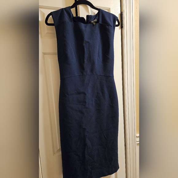 Womens Navy Dress - Picture 2 of 4